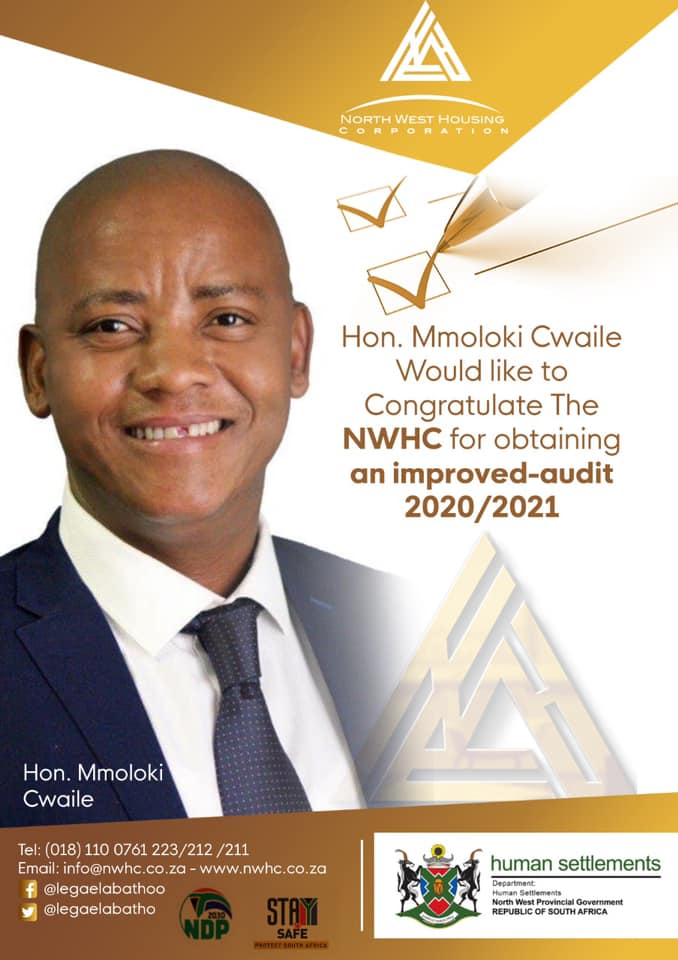 MEC CWAILE CALLS FOR UNQUALIFIED AGSA OUTCOME